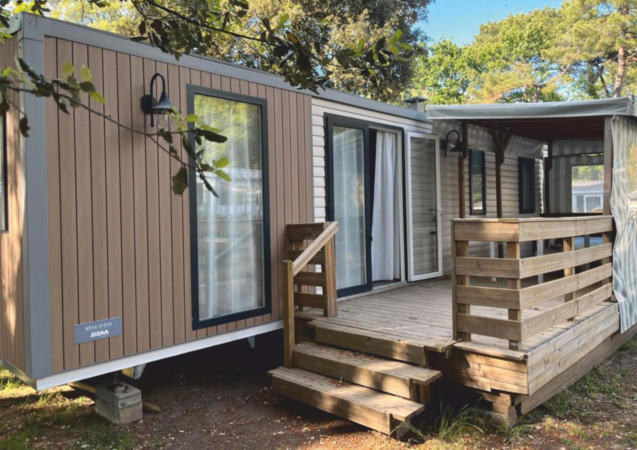 Grand Mobile-Home 45M2 Au Calme Et Au Bord De Mer Saint-Brévin-les-Pins Exterior foto